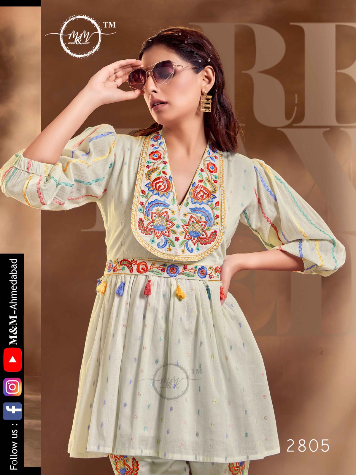 M&M KURTI DSGN NO 2805