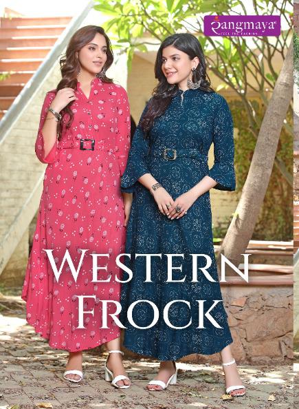 RANGMAYA KURTI WESTERN FROCK 