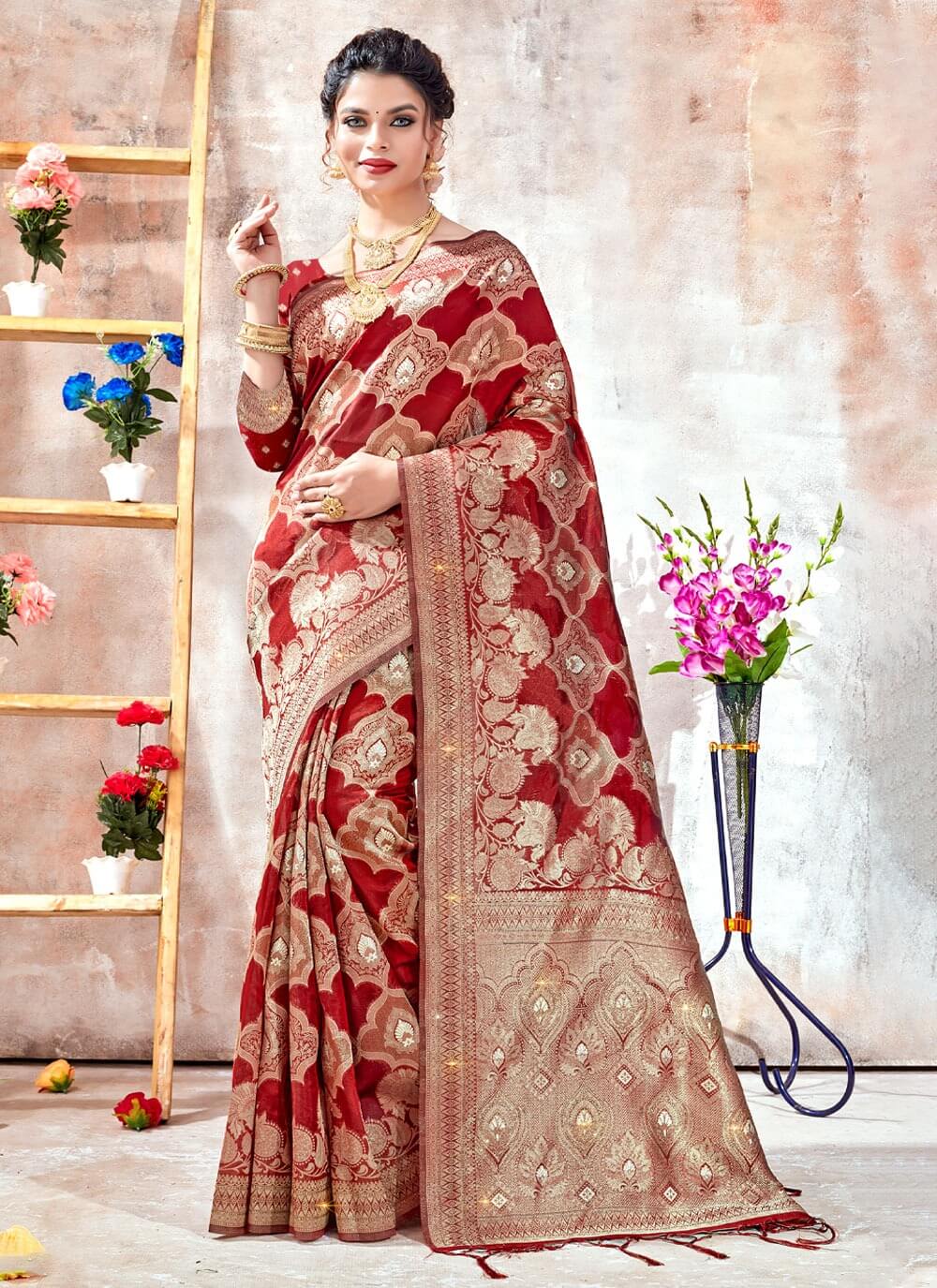 SANGAM SAREES RUKMANI