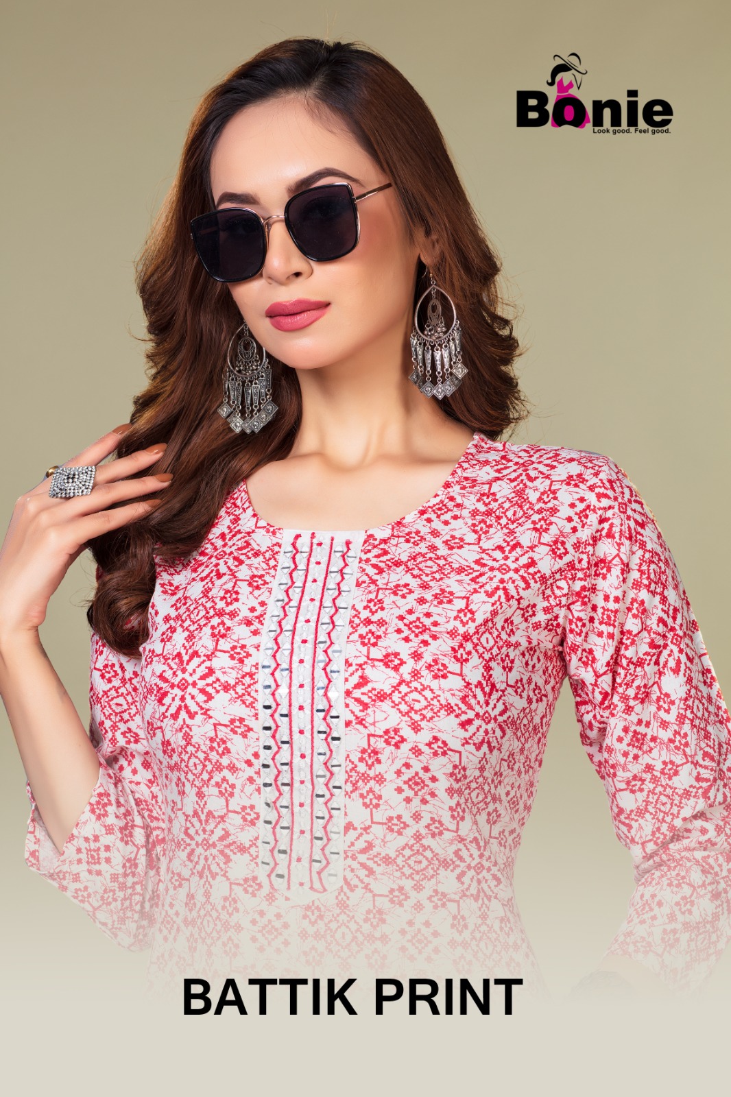 BONIE KURTI BATTIK PRINT