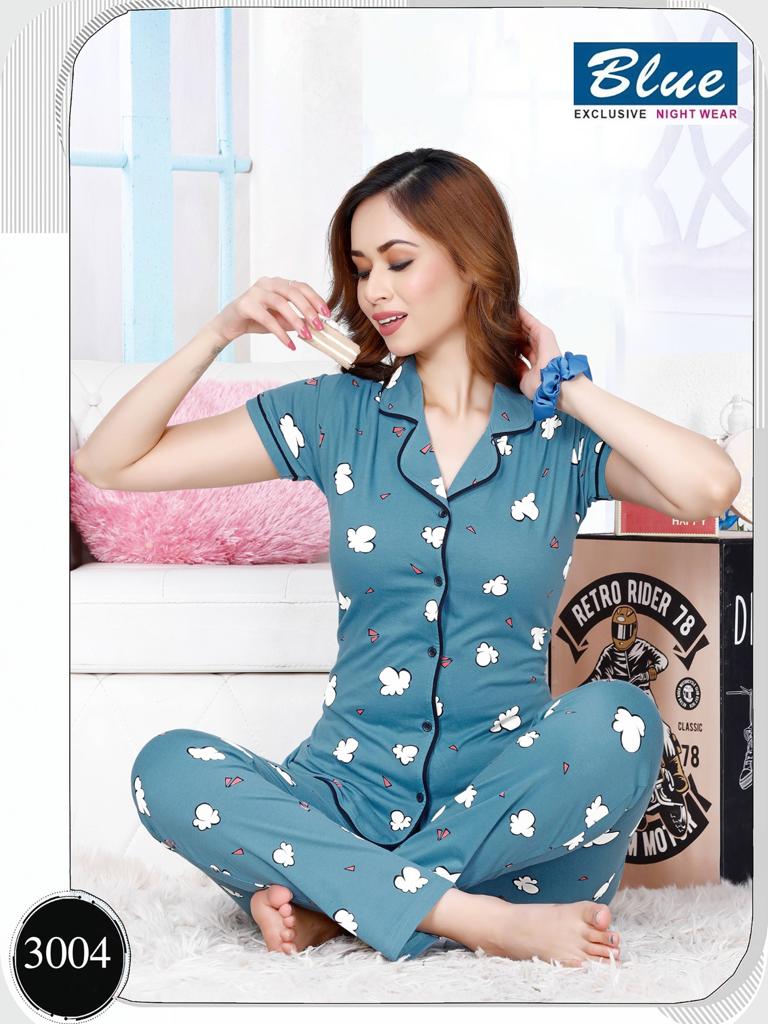 BLUE KURTI  NIGHTSUIT VOL 15