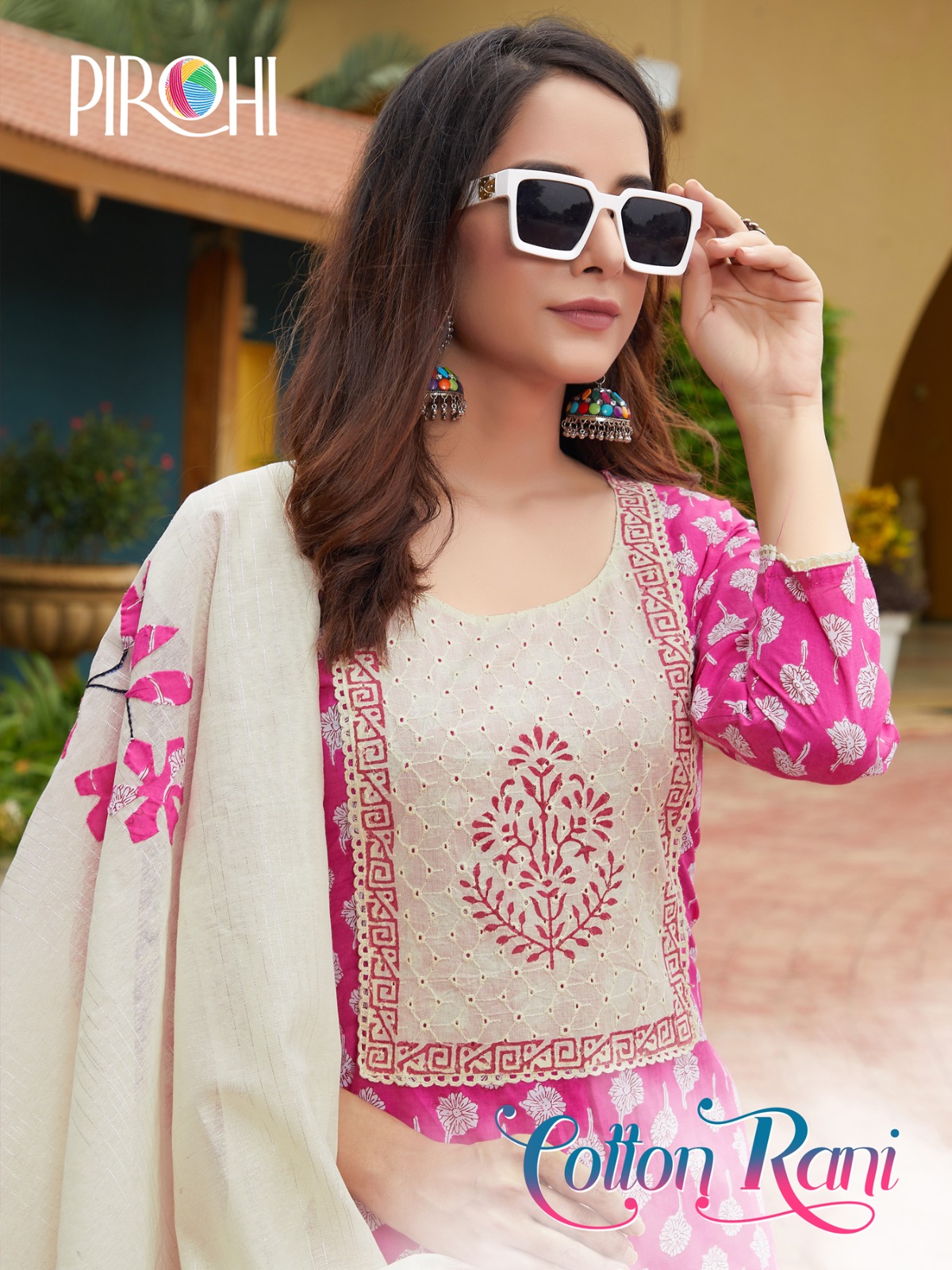 PIROHI KURTI COTTON RANI