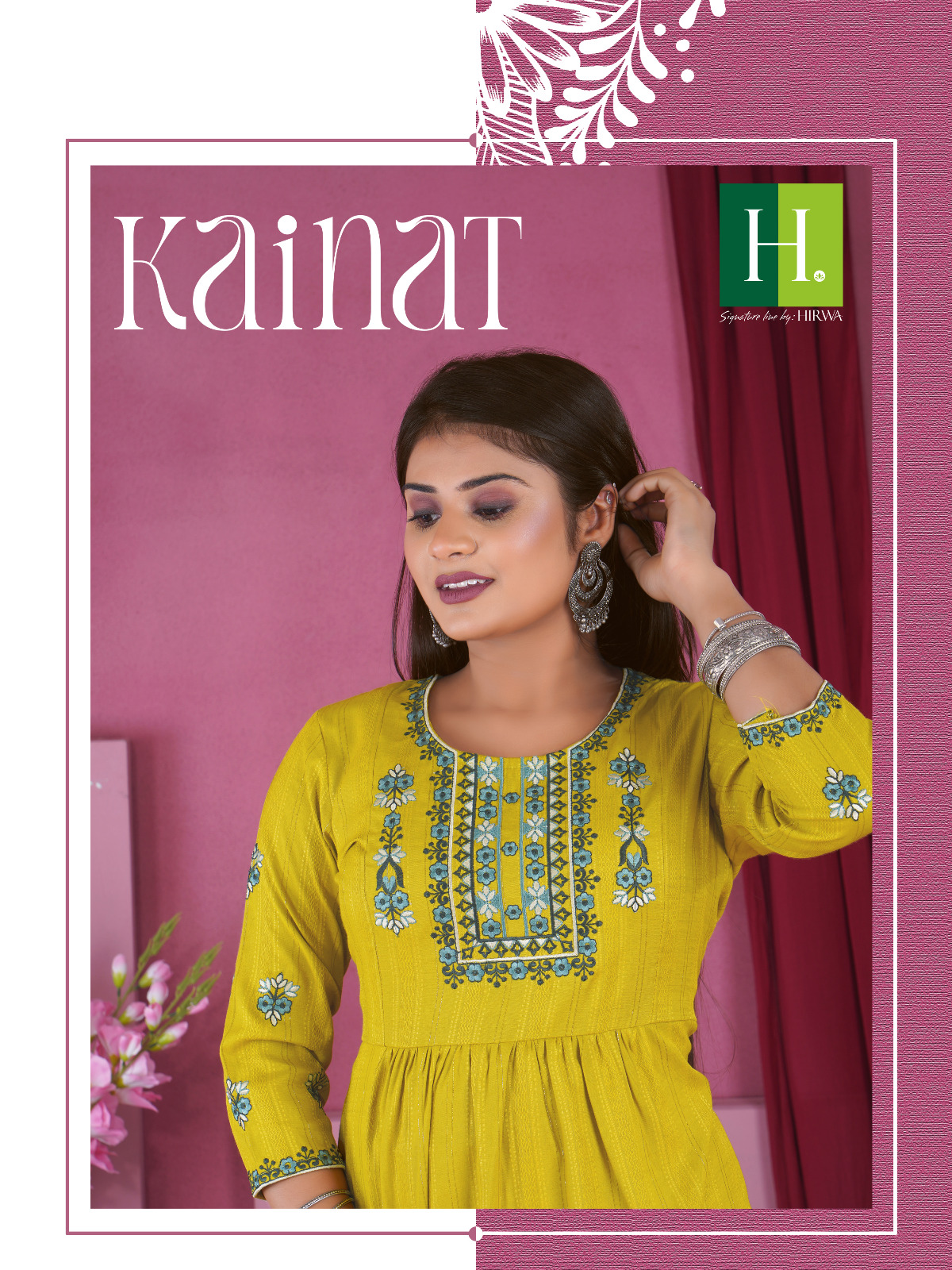 HIRWA KURTI KAINAT