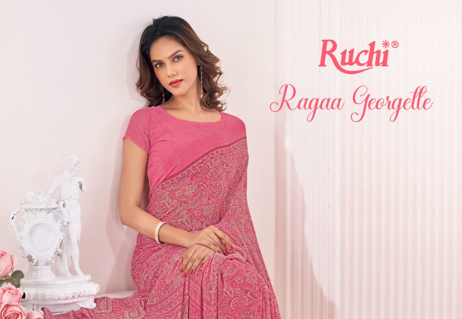 RUCHI SAREES RAGAA GEORGETTE VOL-6