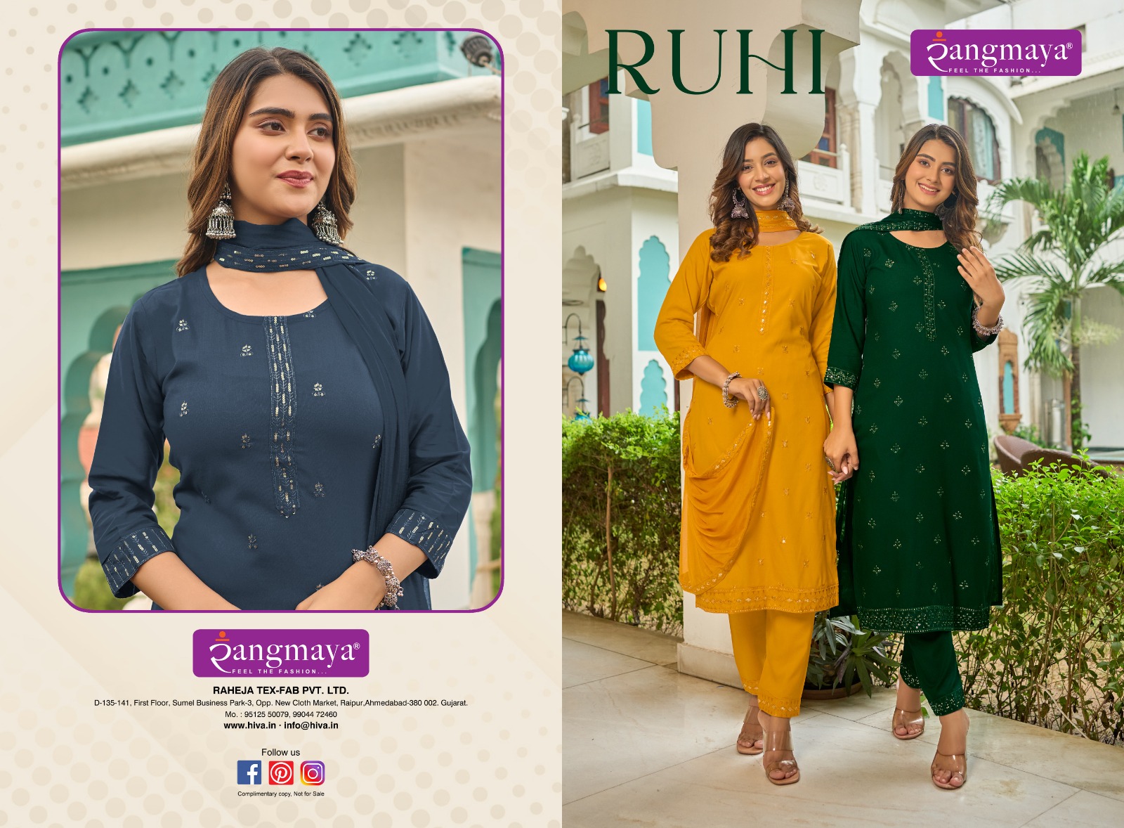 RANGMAYA KURTI RUHI 