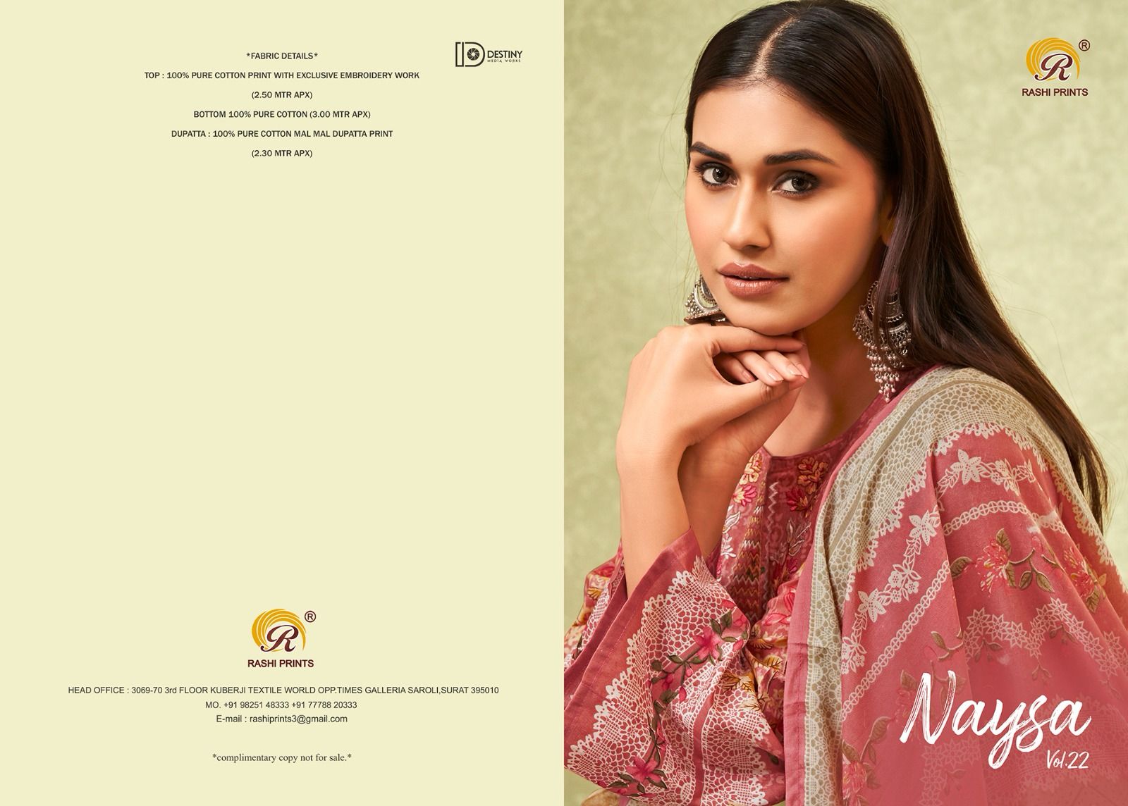 RASHI KURTI NAYSA VOL 22