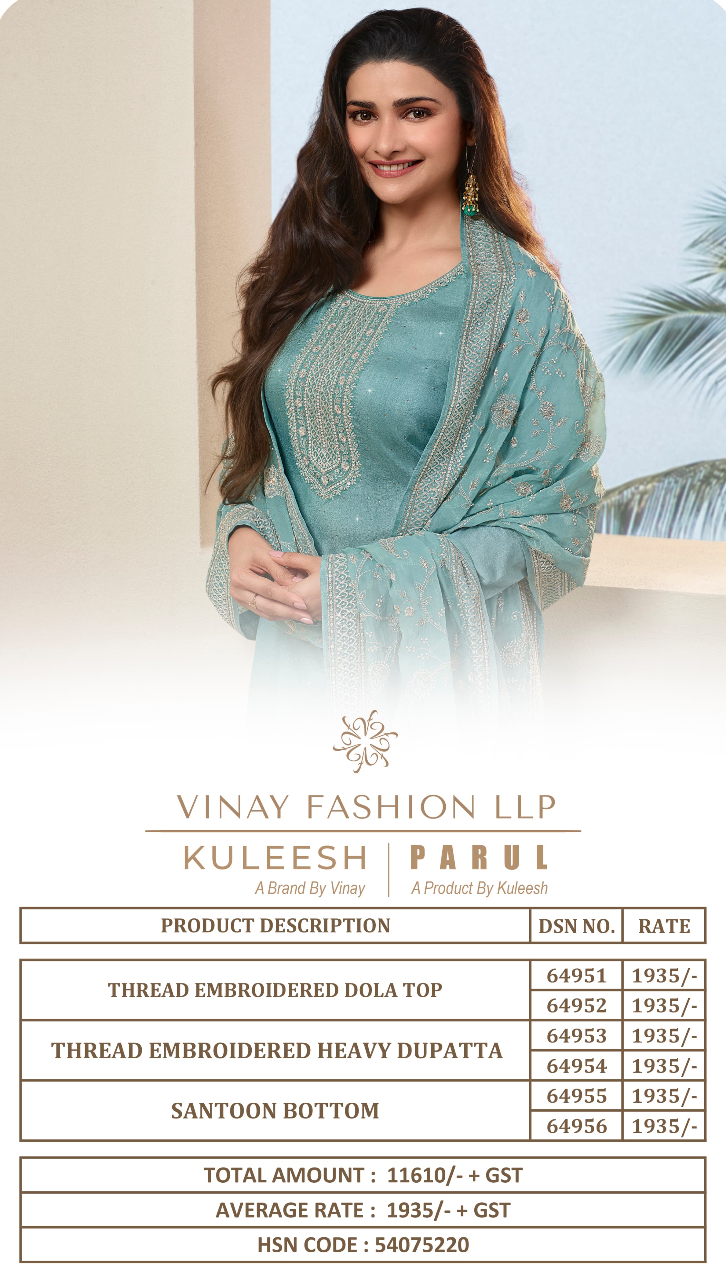 KULEESH KURTI PARUL