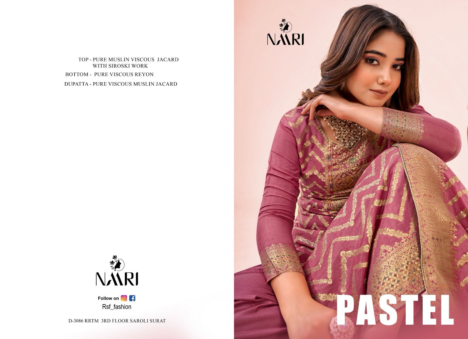 NAARI KURTI PASTEL 