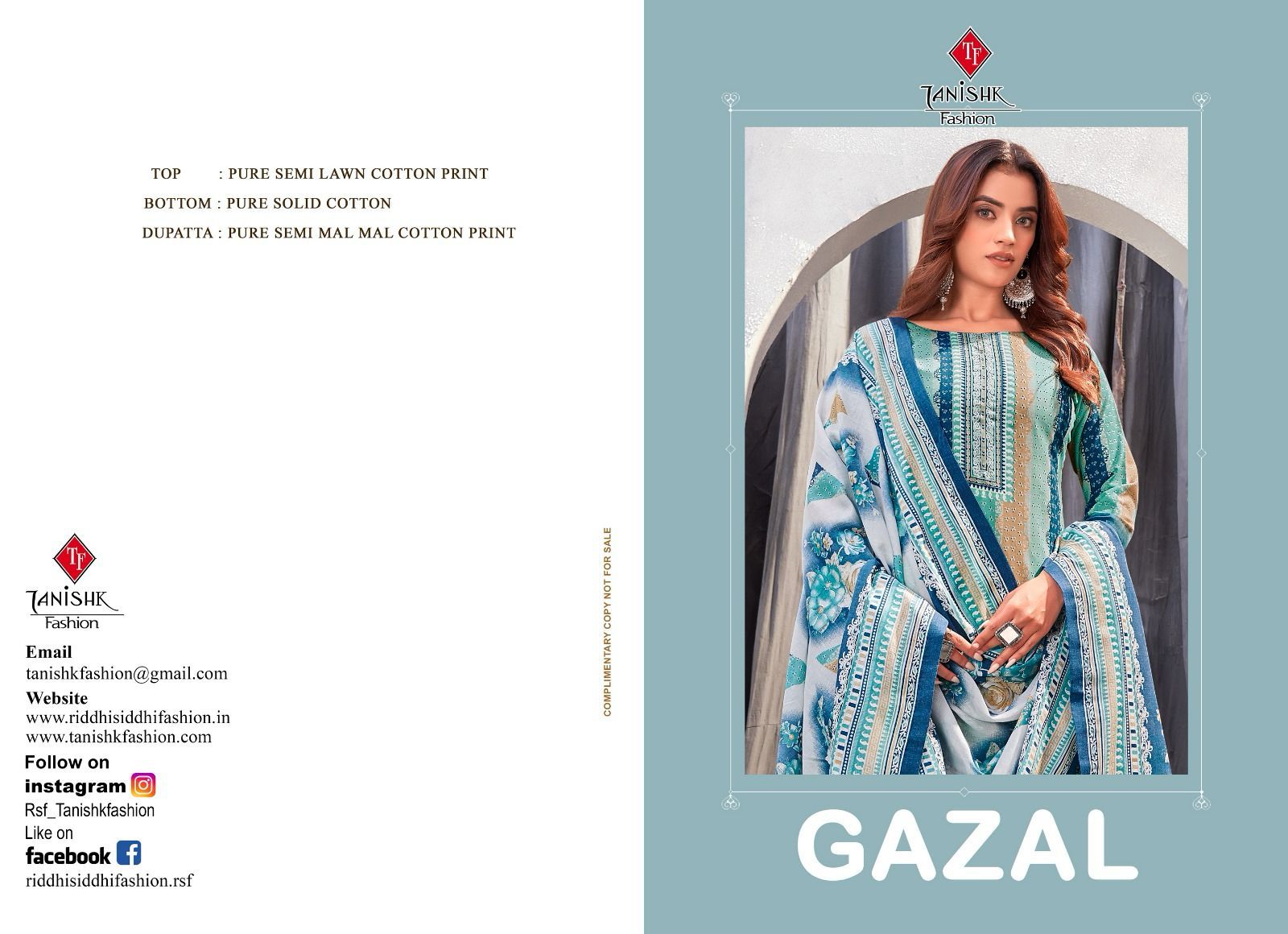 TANISHK FASHION GAZAL 