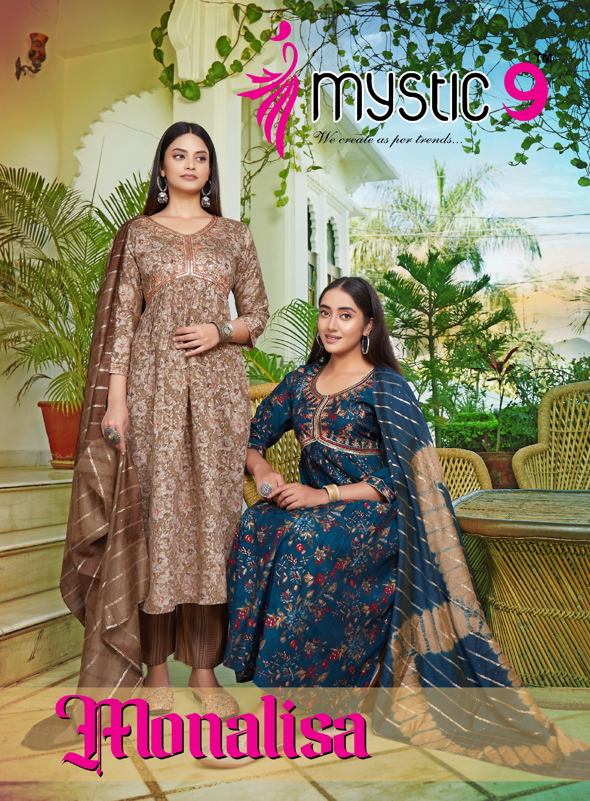 MYSTIC 9 KURTI Monalisha  VOL 2