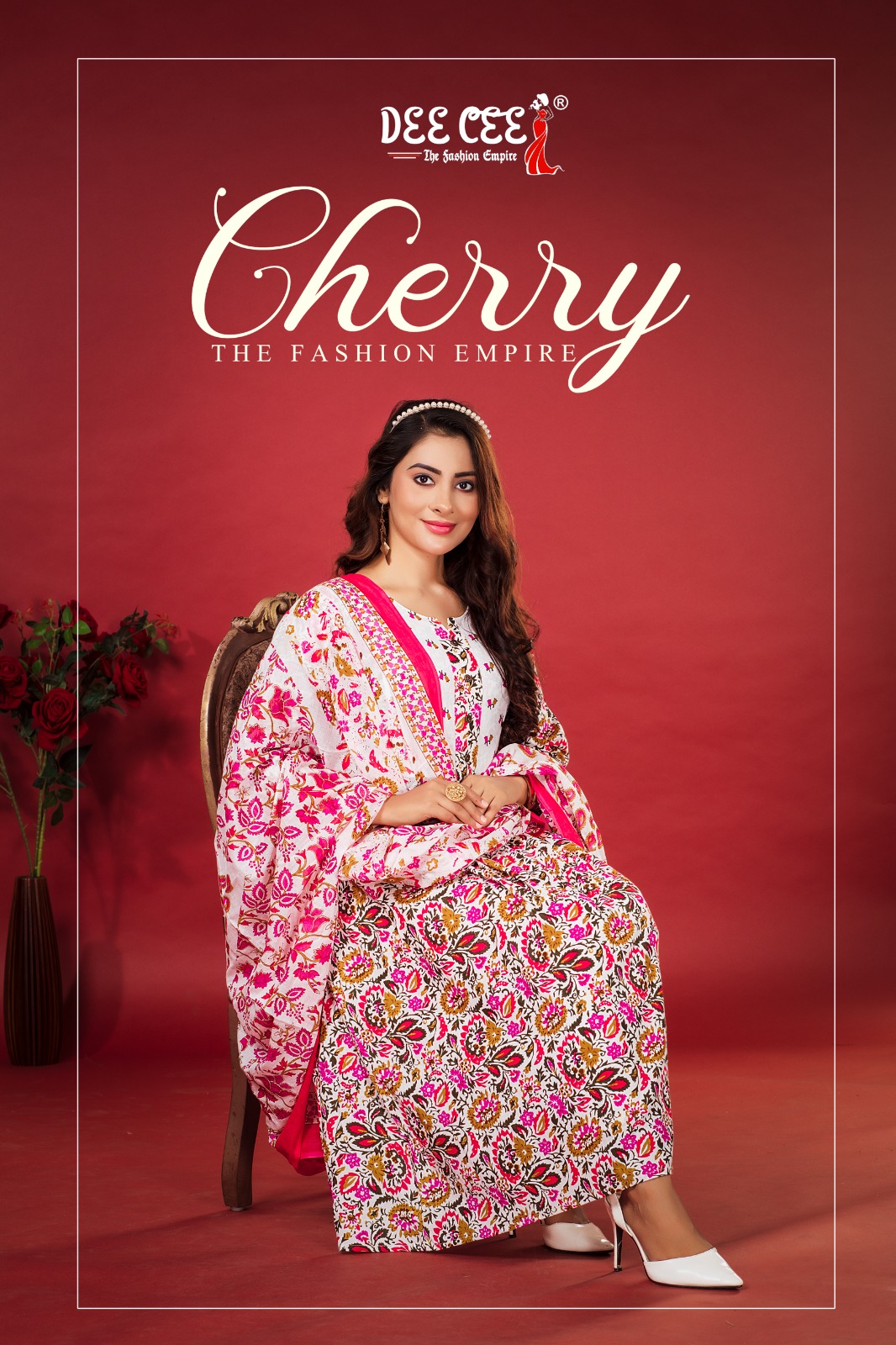 DEE CEE KURTI CHERRY