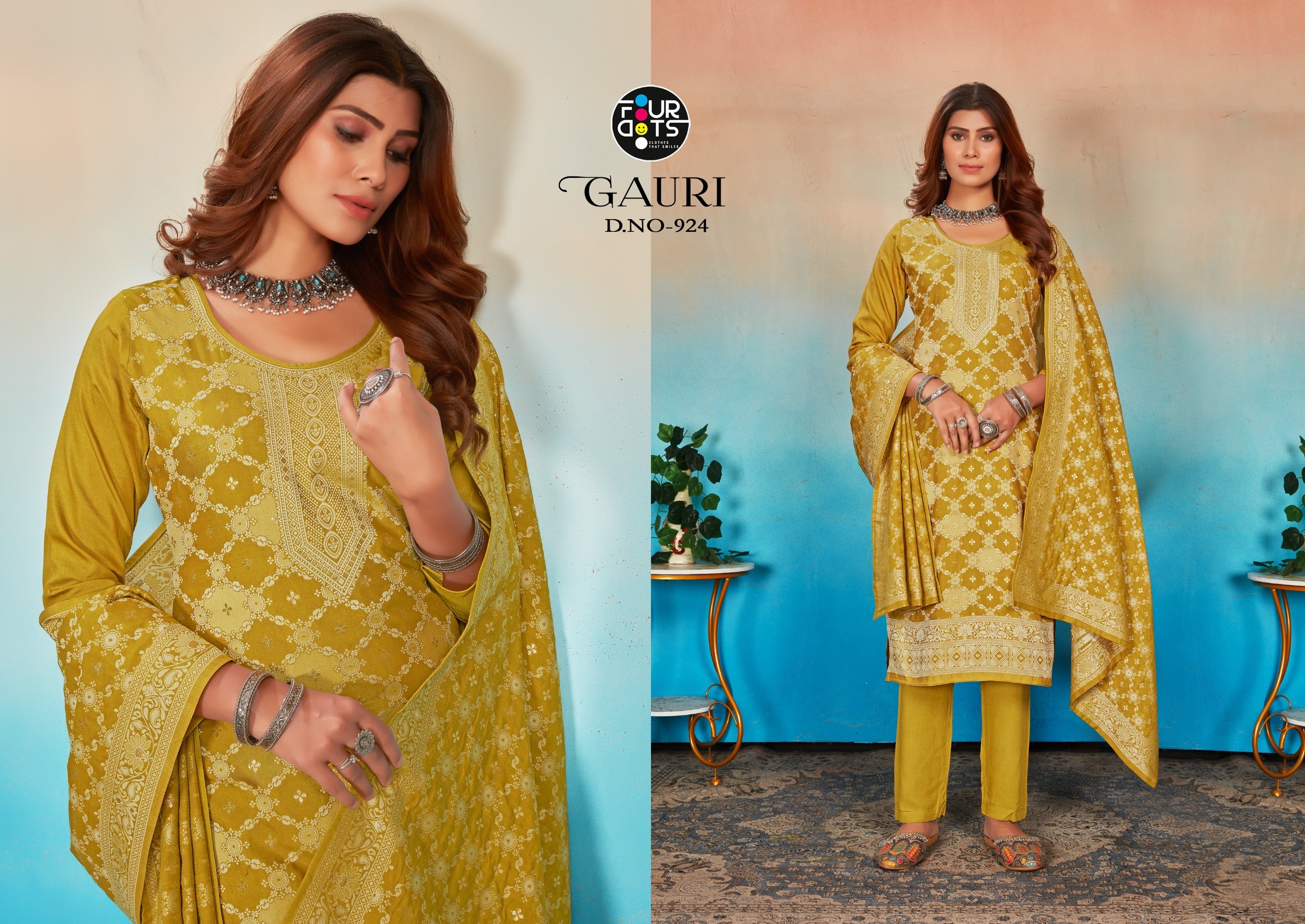 FOURDOTS KURTI GAURI