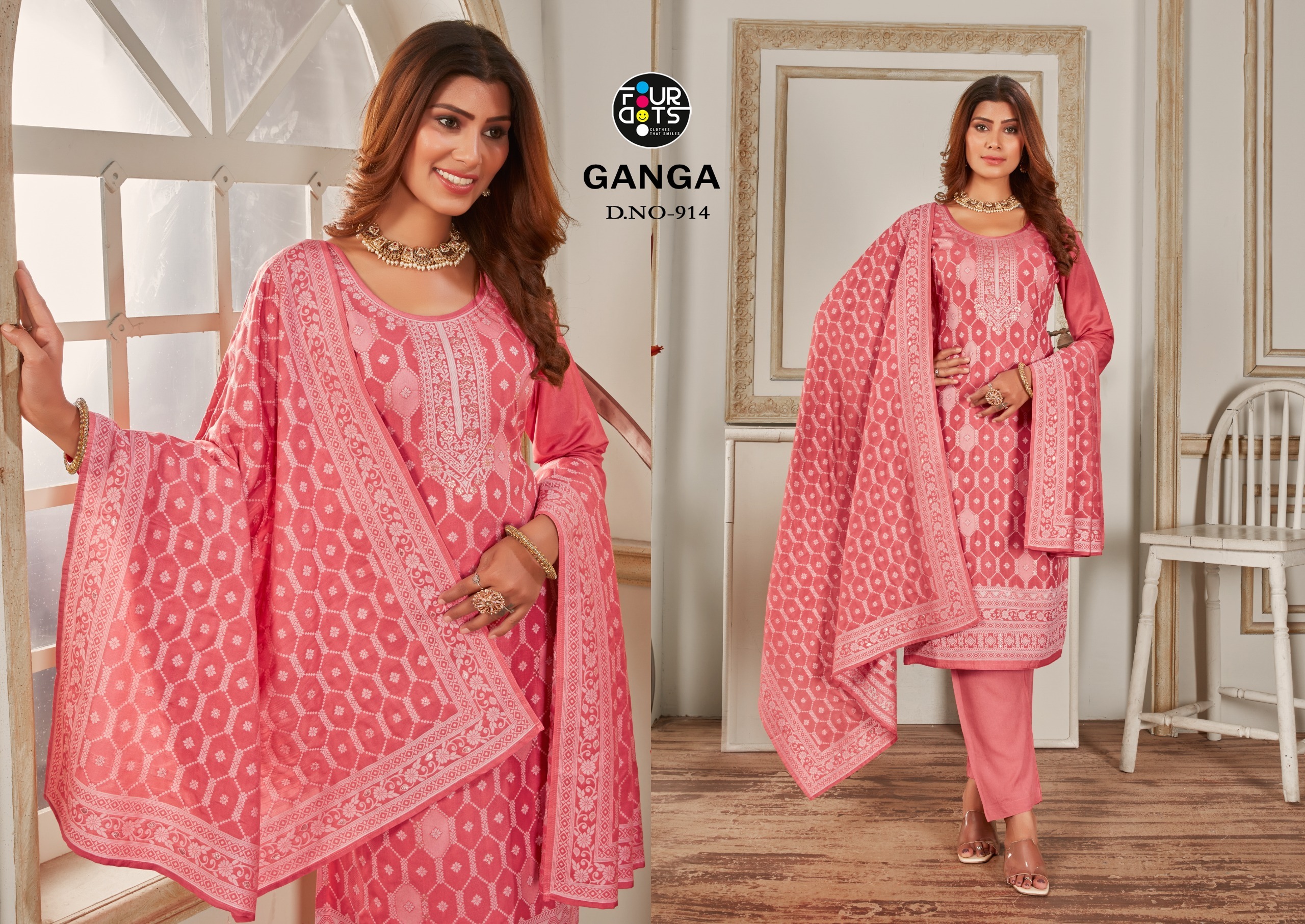 FOURDOTS KURTI GANGA