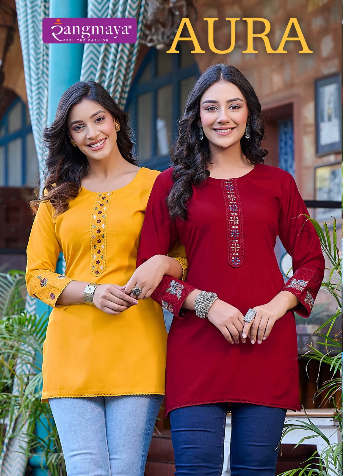 RANGMAYA KURTI AURA