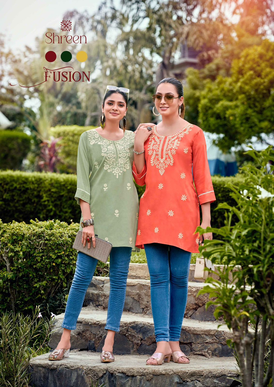 SHREEN KURTI FUSION