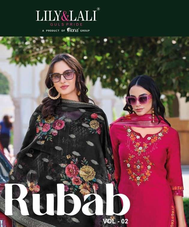 Lily And Lali Rubab Vol 2 PRINTED KURTI WHOLESALER 