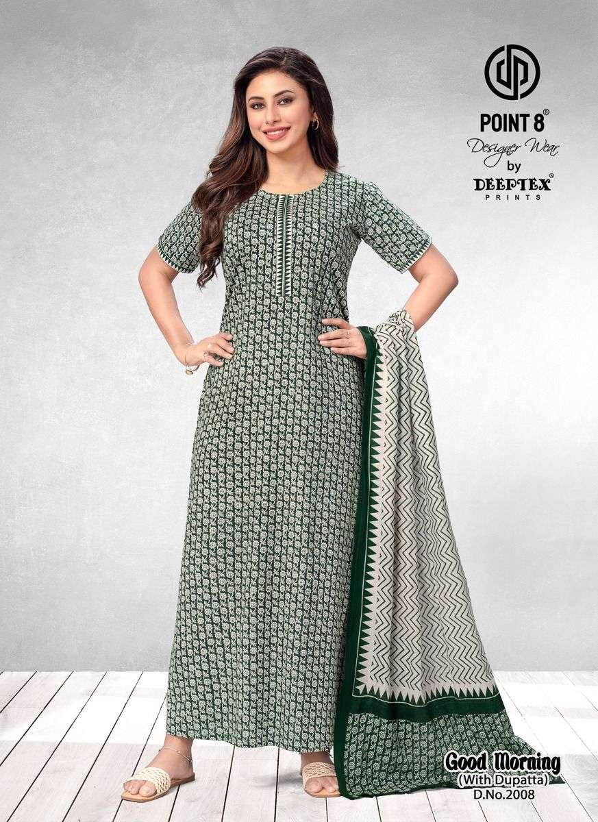 Deeptex KURTI Good Morning Vol-2 PRINTED KURTI WHOLESALER 