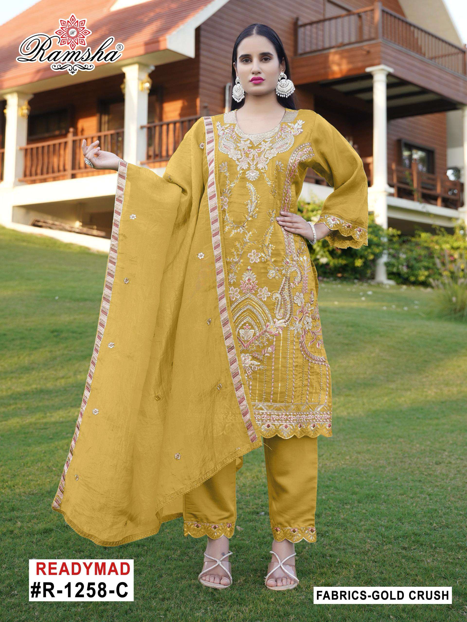 RAMSHA KURTI R-1258 nx READYMAD PAKISTANI SUITS