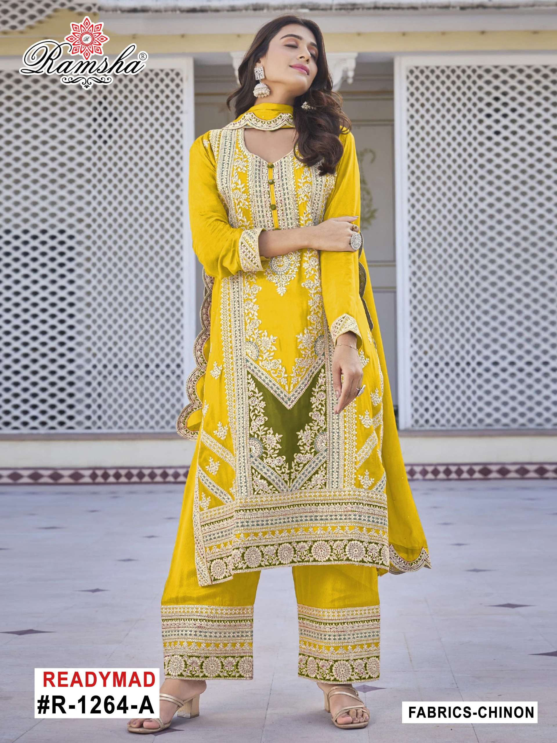 RAMSHA KURTI R-1264 nx READYMAD PAKISTANI SUIT