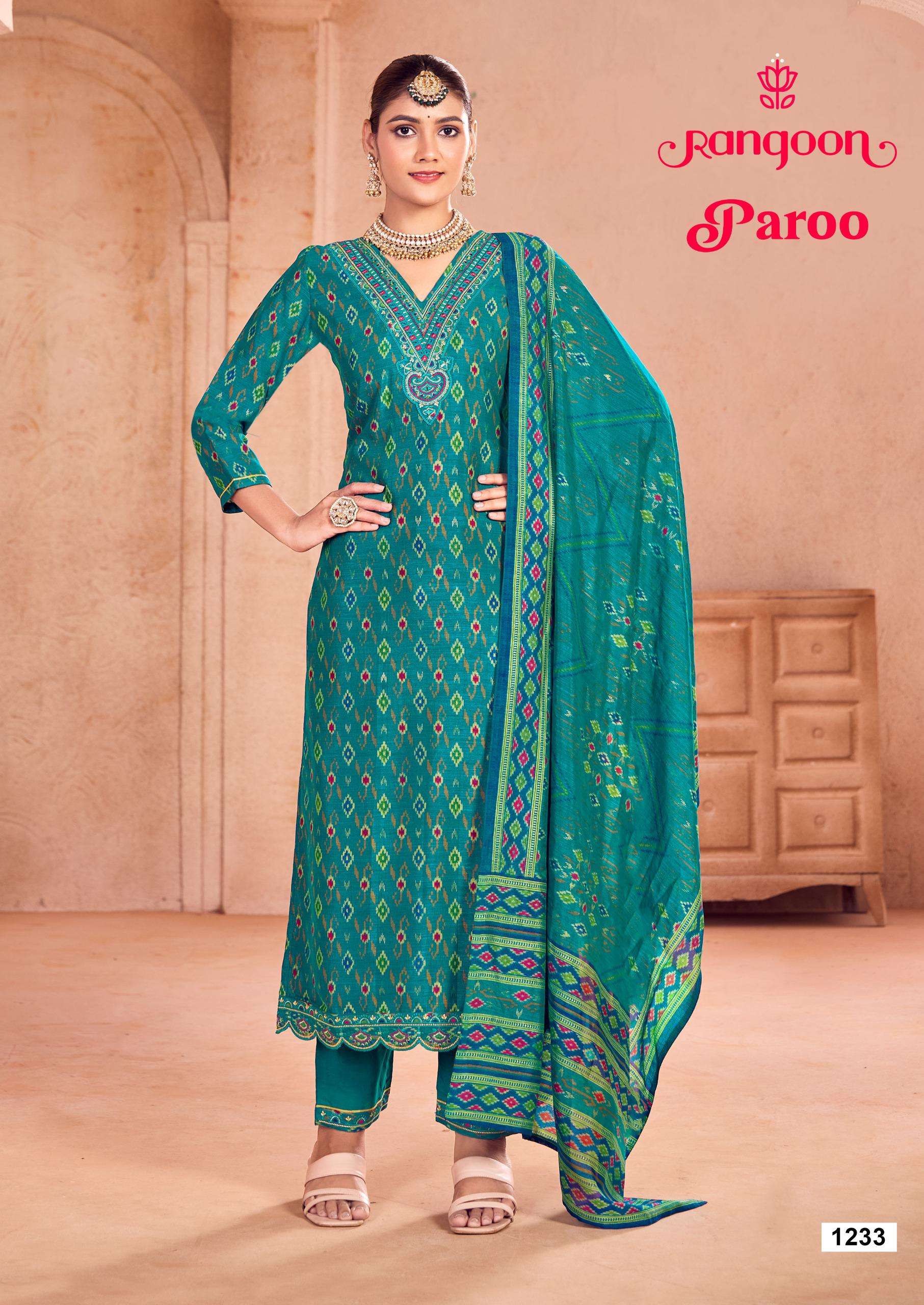 Rangoon KURTI Paroo PRINTED KURTI WHOLESALER 