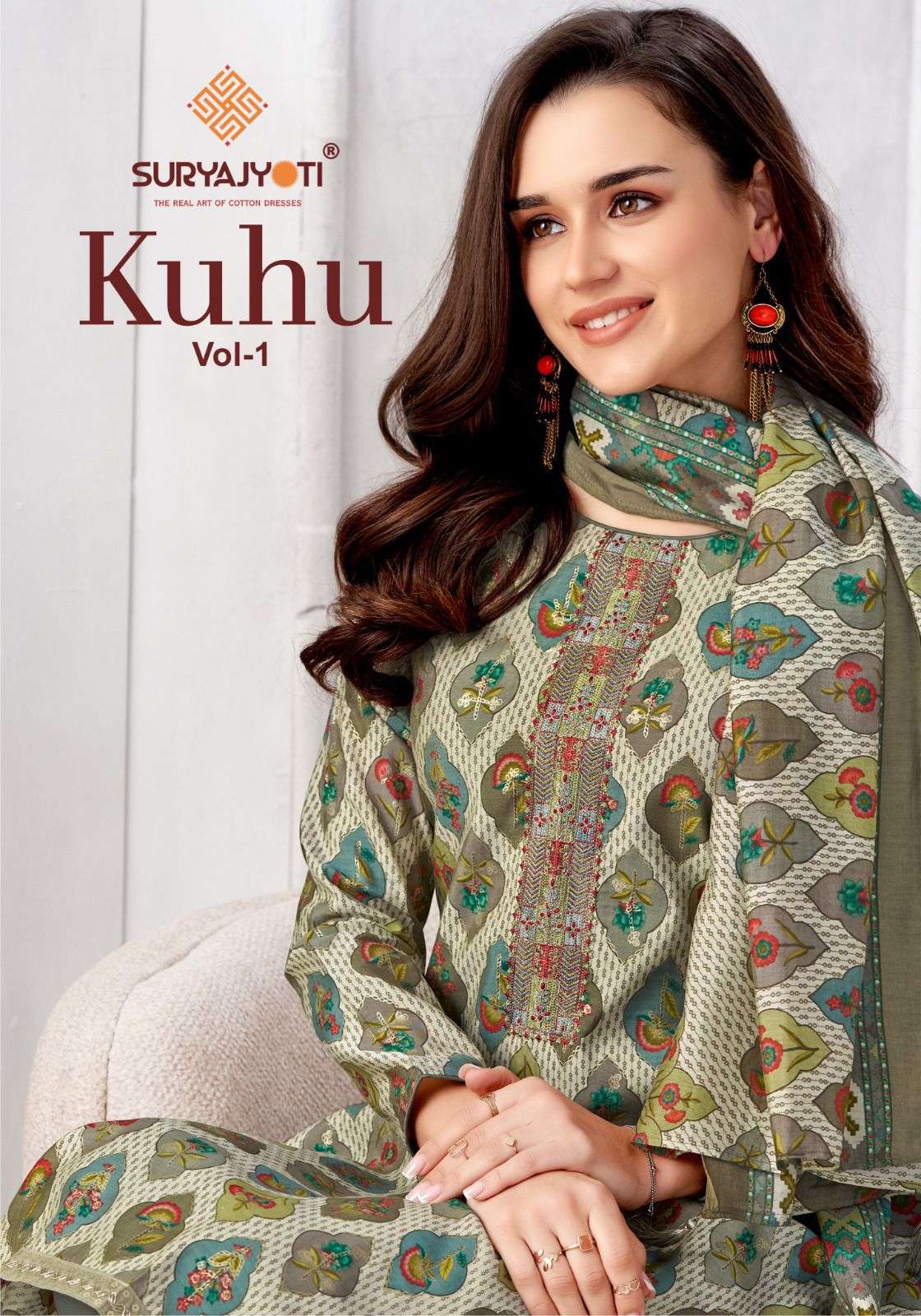 SuryaJyoti KURTI Kuhu Vol-01 PRINTED KURTI WHOLESALER 