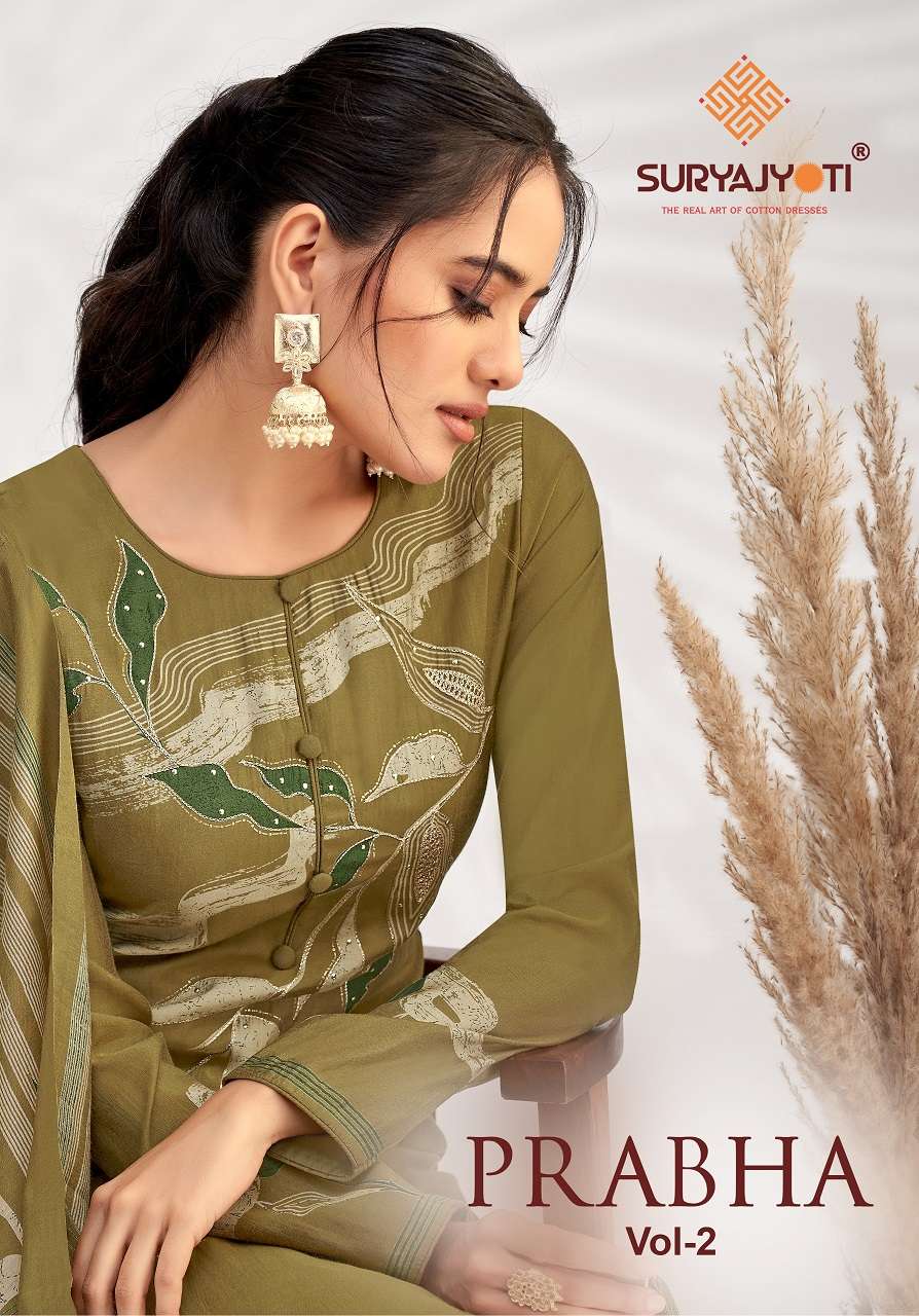 SuryaJyoti KURTI Prabha Vol-02 PRINTED KURTI WHOLESALER 