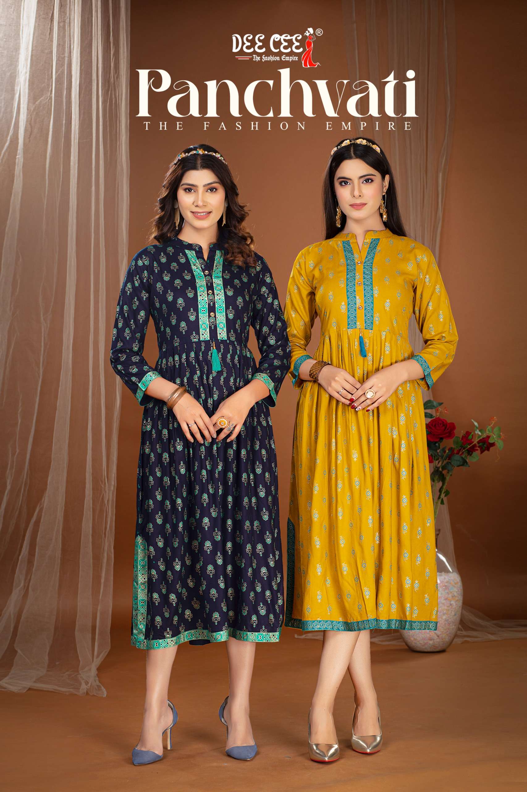 DEECEE KURTI PANCHVATI PRINTED KURTI WHOLSELLER 