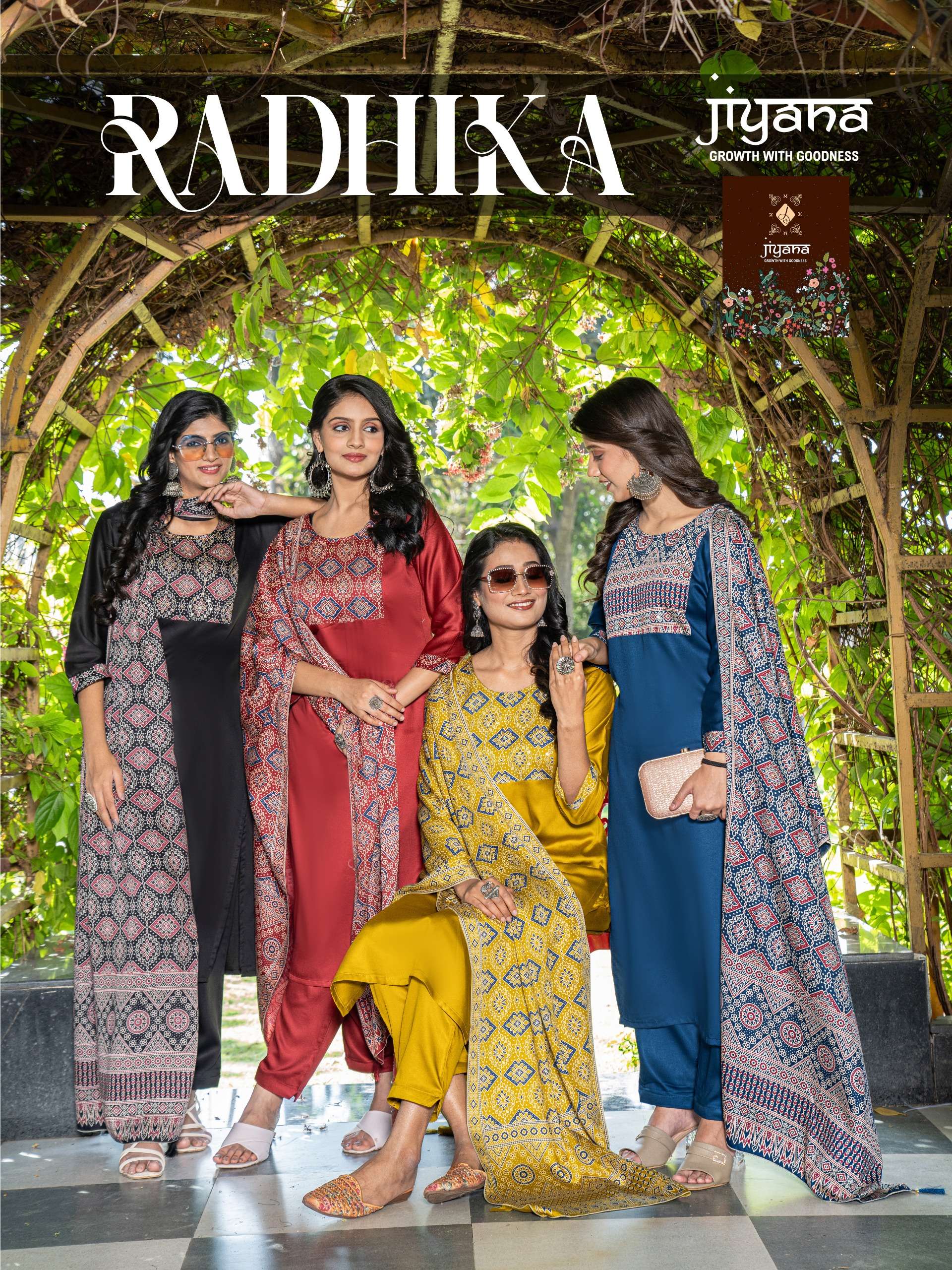 JIYANA KURTI RADHIKA PRINTED KURTI WHOLSELLER 