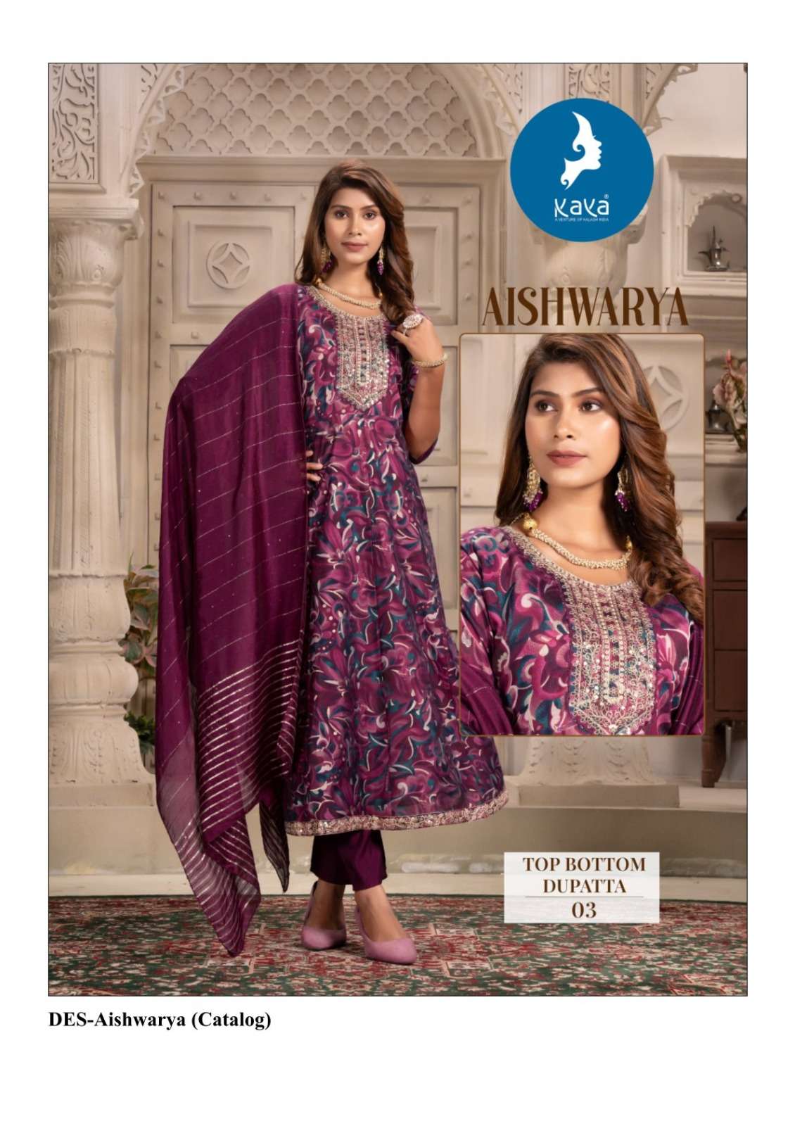 Kaya KURTI Aishwarya PRINTED KURTI WHOLSELLER 