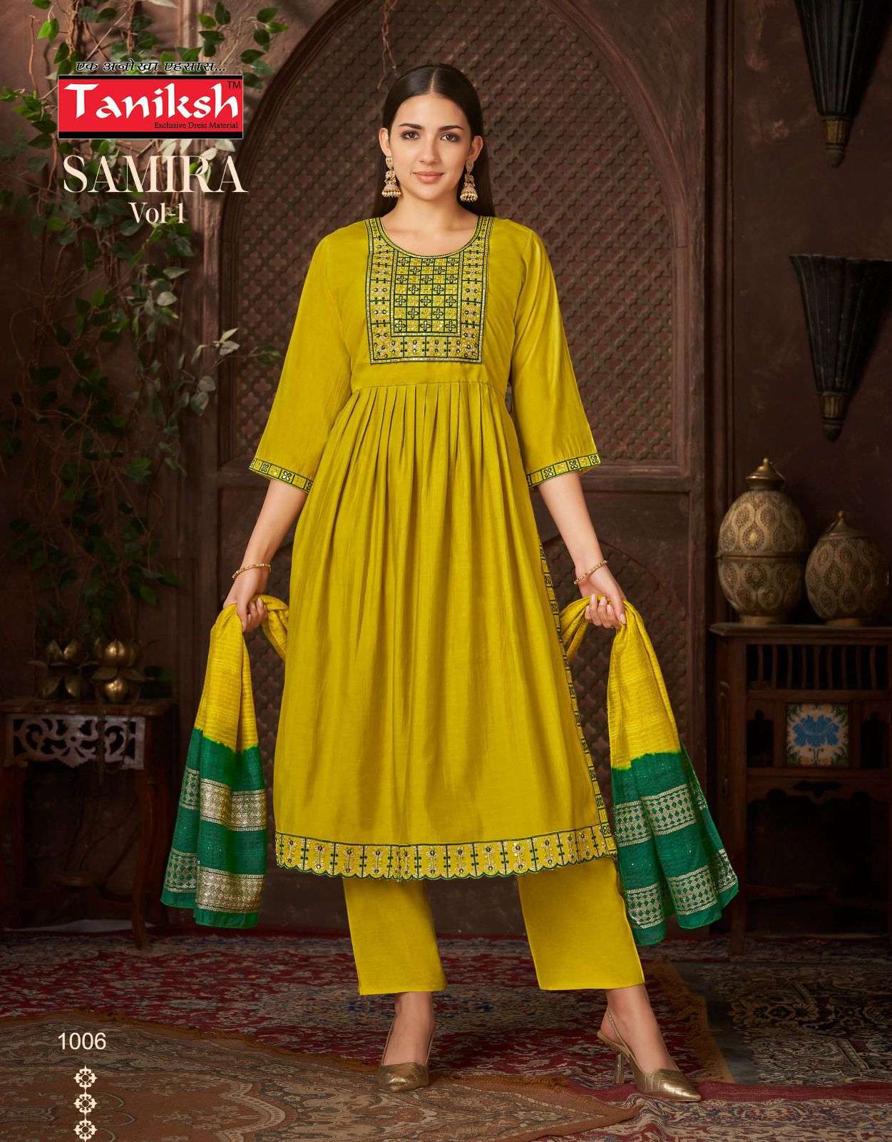 TANIKSH KURTI SAMIRA VOL 1 PRINTED KURTI WHOLSELLER 